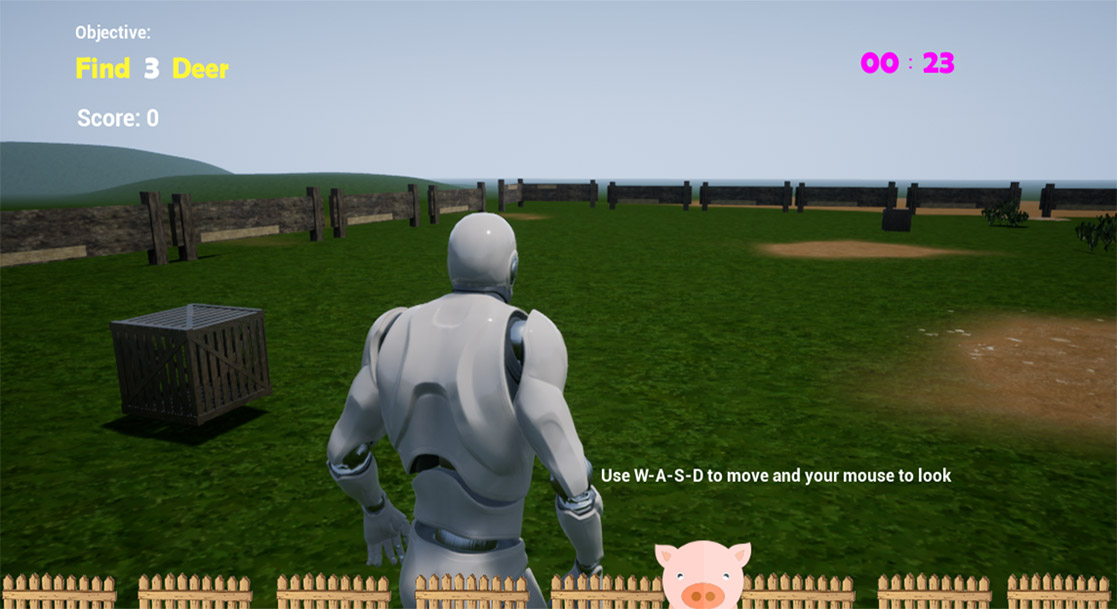 Fuzzy Farmer demo screenshot