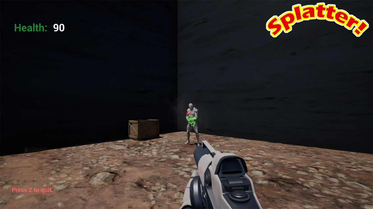 splatter screenshot