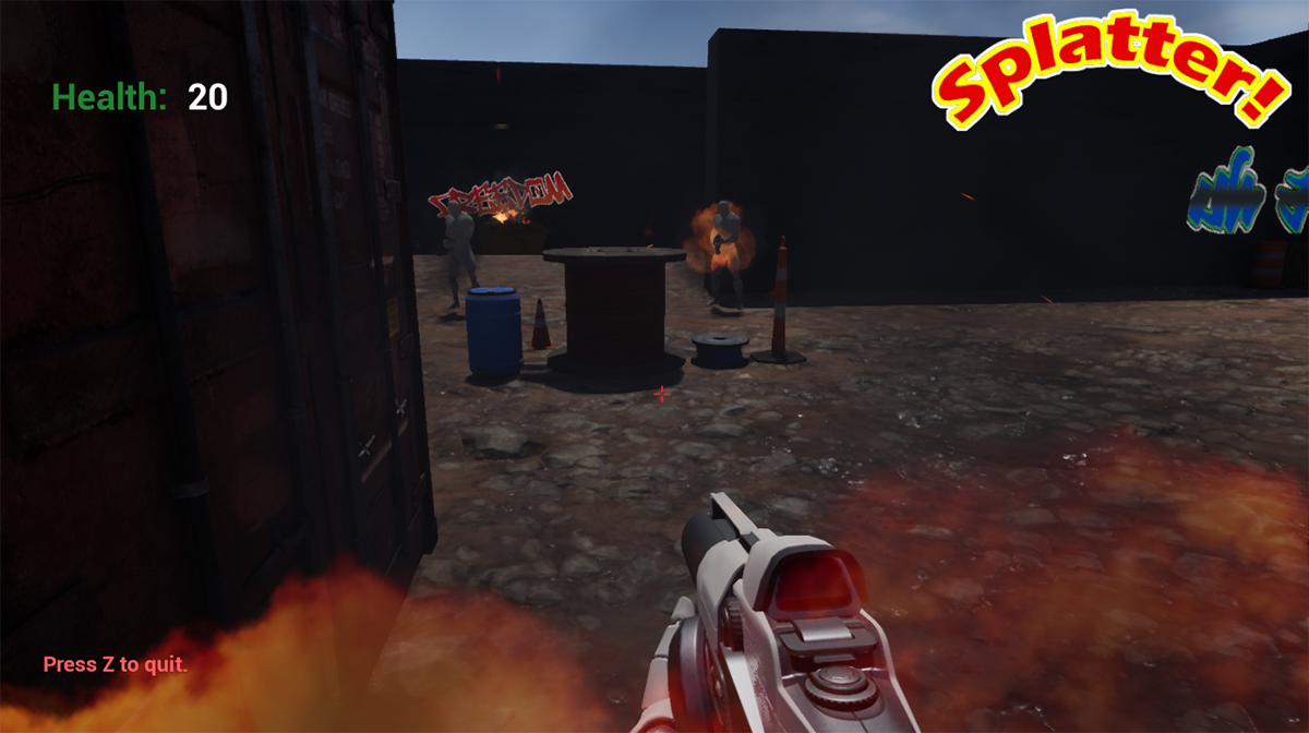 splatter screenshot