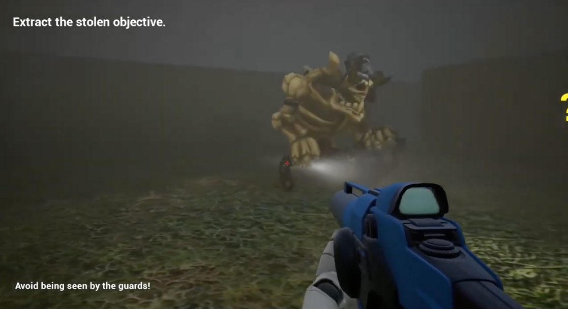 Stealth demo screenshot